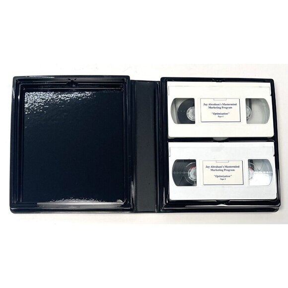 Jay Abraham's MASTERMIND MARKETING PROGRAM: Optimization (VHS, 2-Tape Set) EUC - Picture 5 of 7